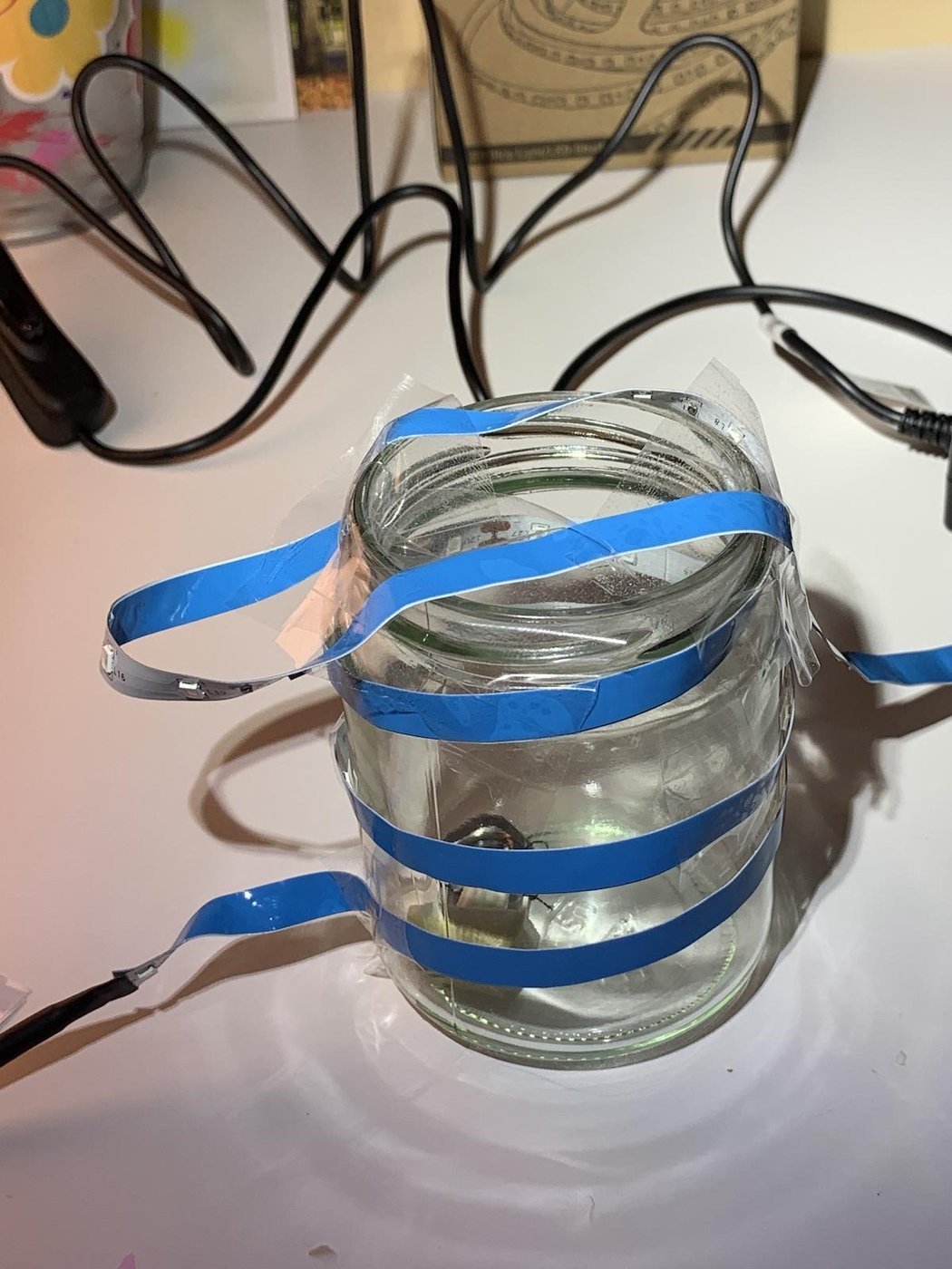 тестовая установка на банке от апфельмусса