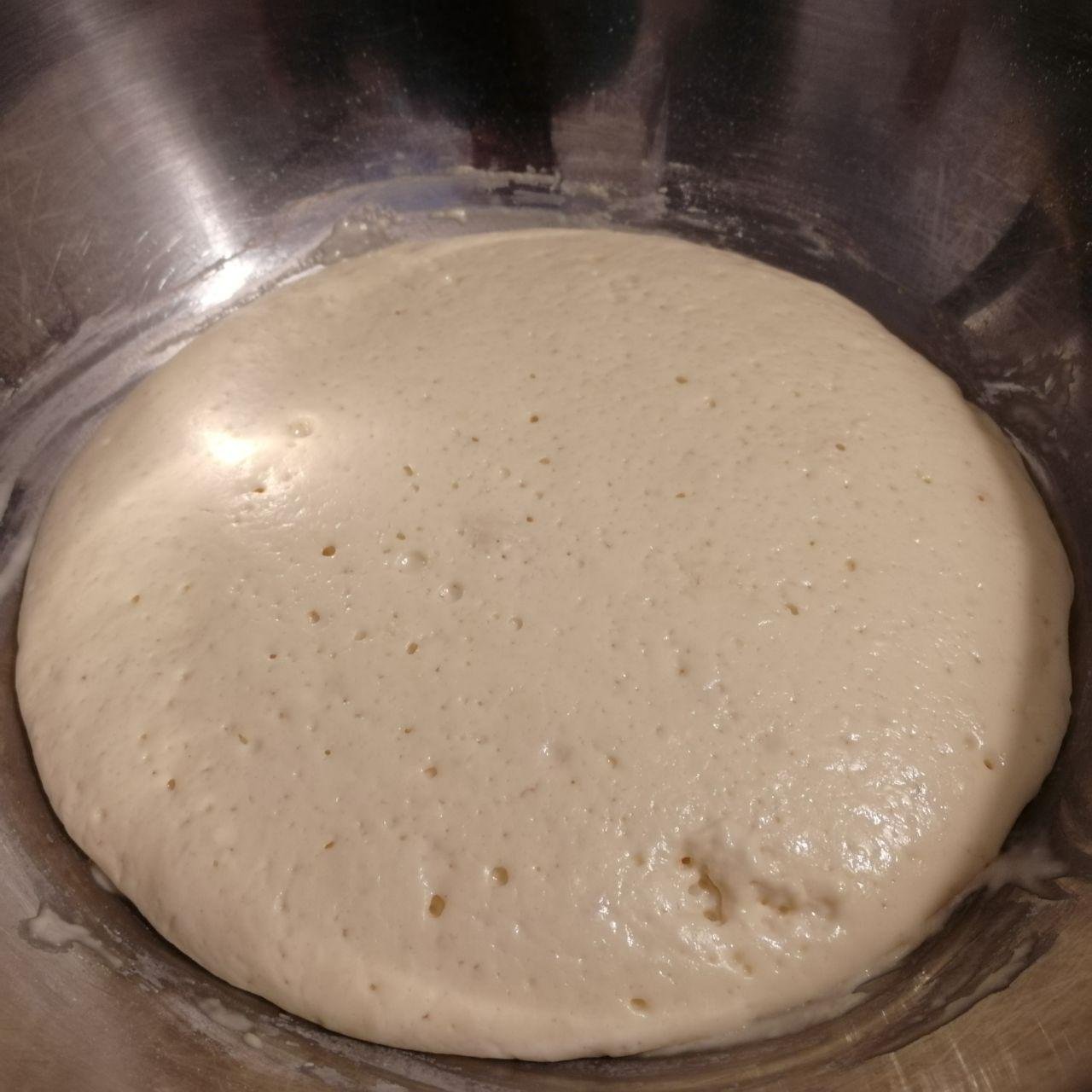 Опара подошла