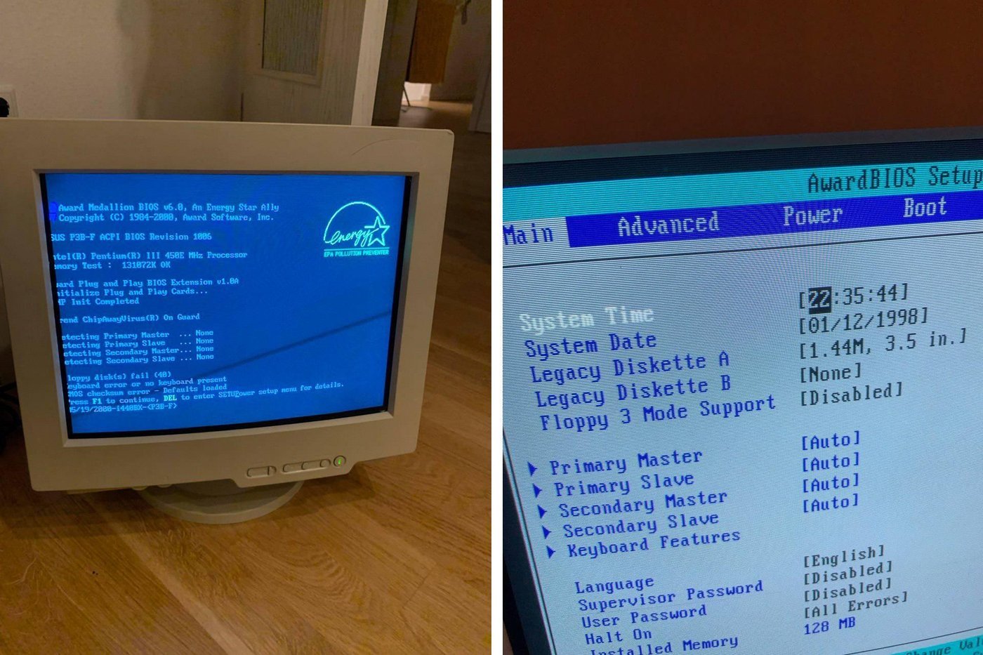 Пока все еще не работает, но я уже в биосе