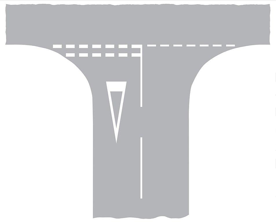 треугольгник будет не всегда, чаще просто двойной пунктир