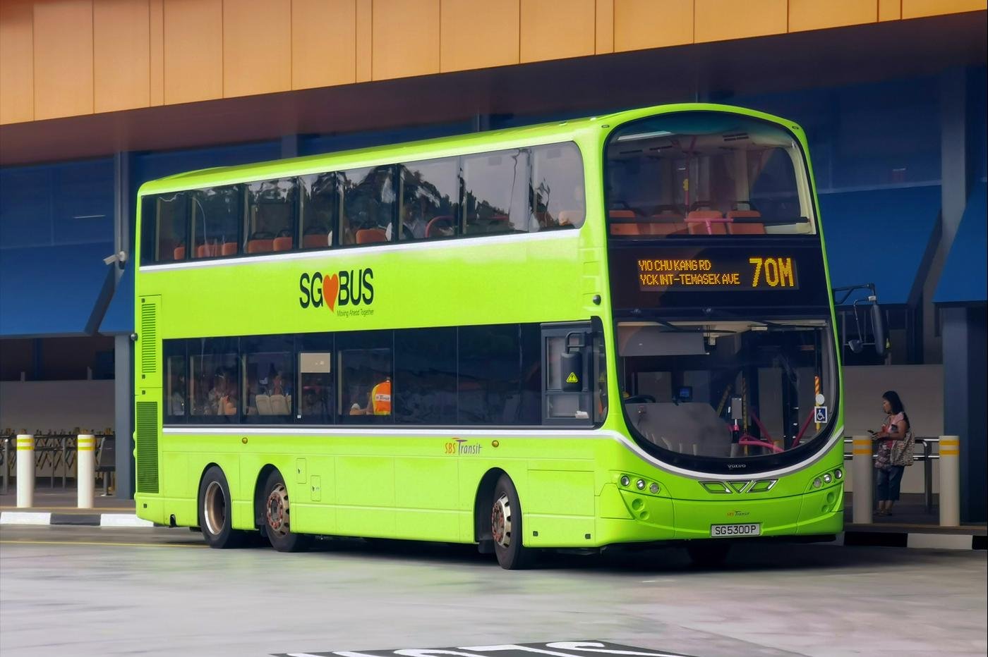 Да, здесь тоже ходят double deckers