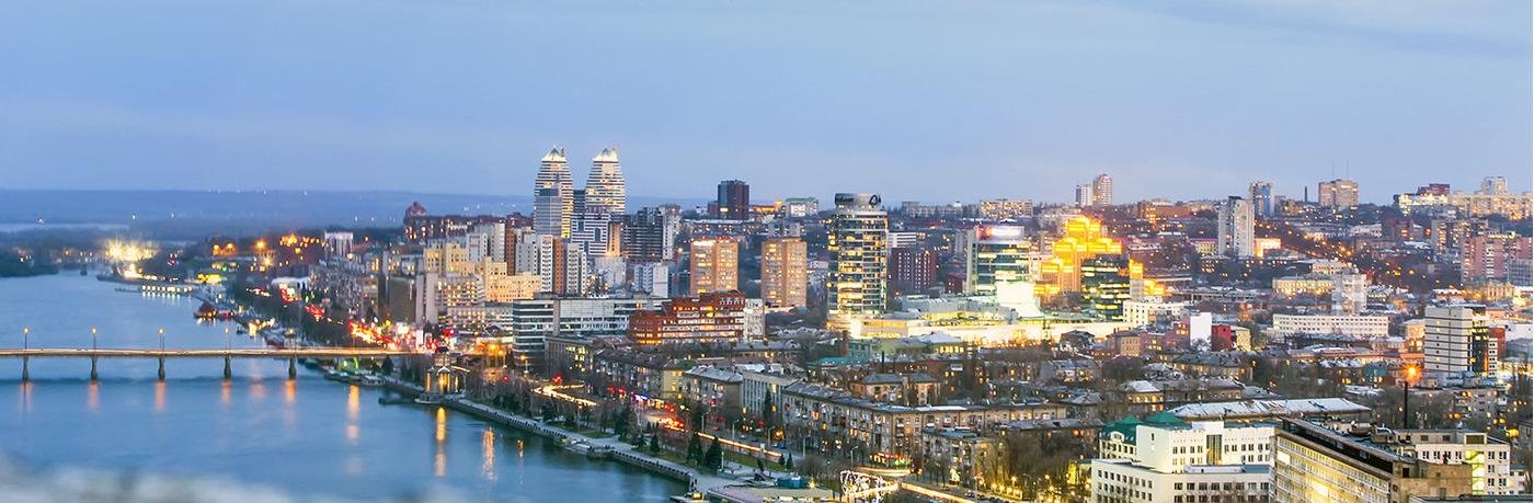 Вид на Сичеславскую набережную с высоты