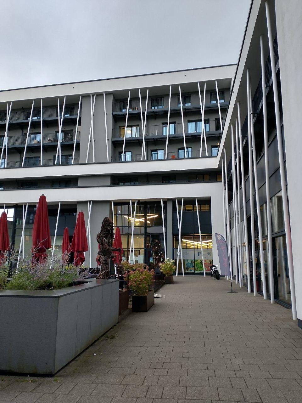 Студенческая резиденция в кампусе Belval (я жил в похожей)