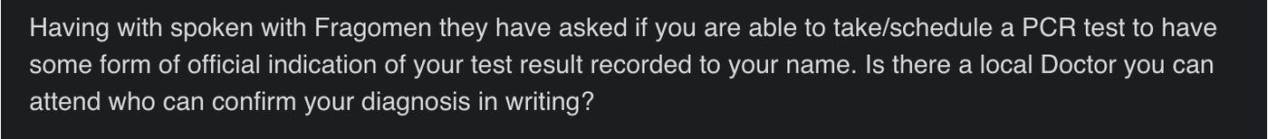 потратил 5к в визовом центре а значит и врача можешь вызвать