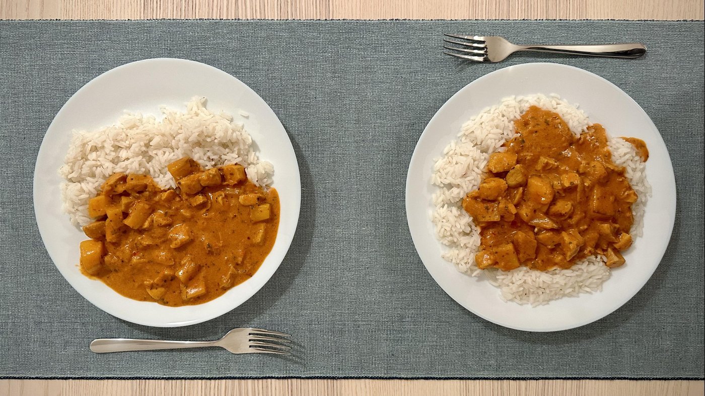 Очень сложно красиво сфотографировать карри, особенно когда так вкусно пахнет!