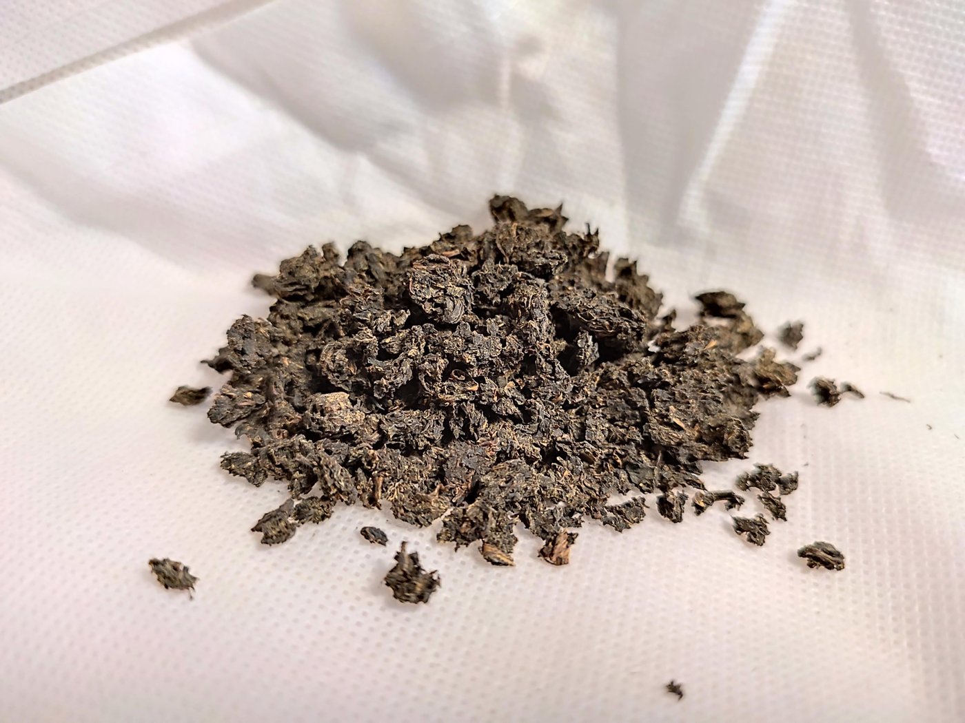 Получался вот такой травяной чаёк