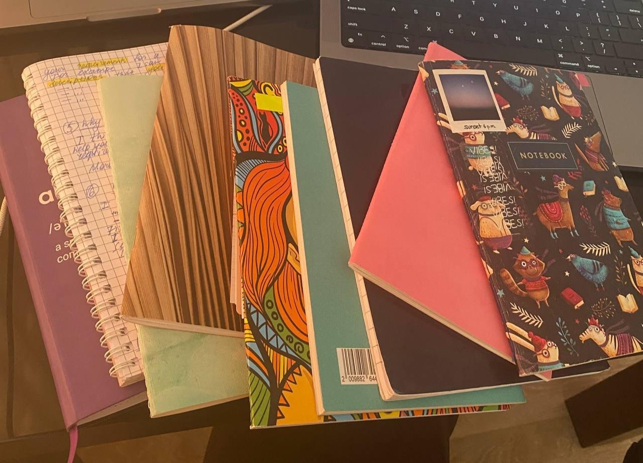 Мои блокнотики со всем подряд