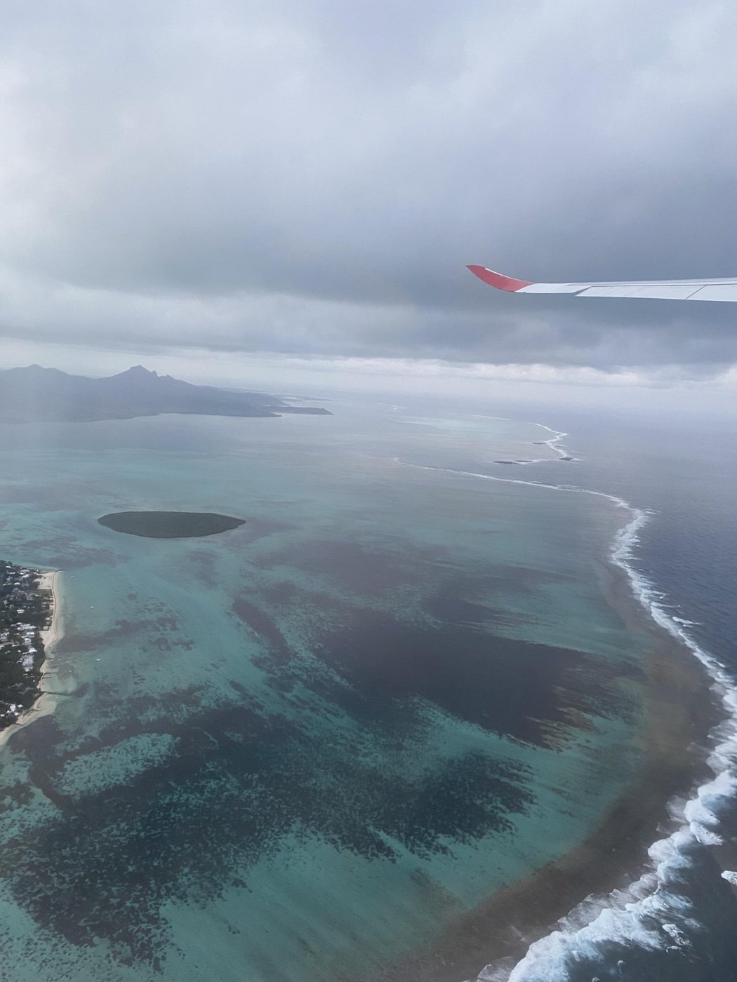 Часть Маврикия, вид сверху