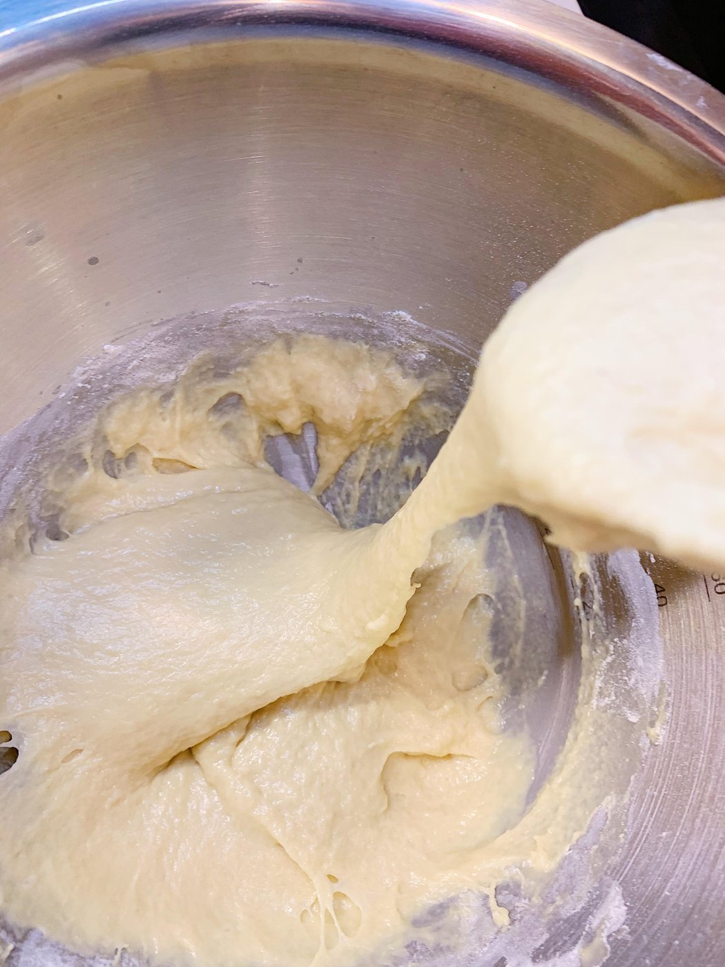 Вот примерно так тесто должно выглядеть