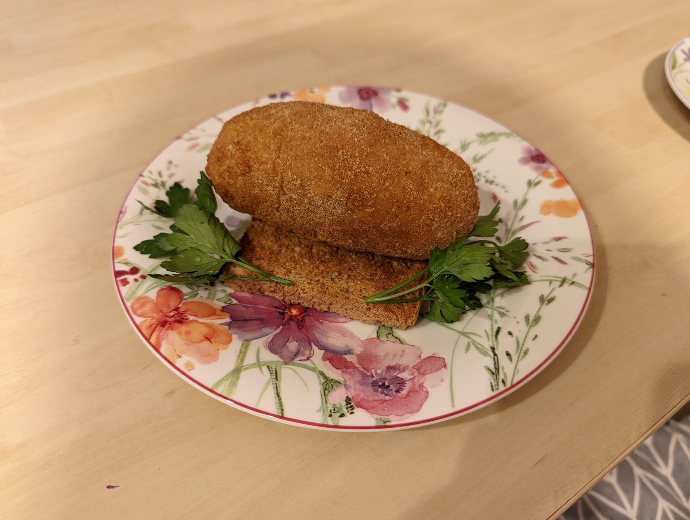 Котлета по-киевски на «крутоне»