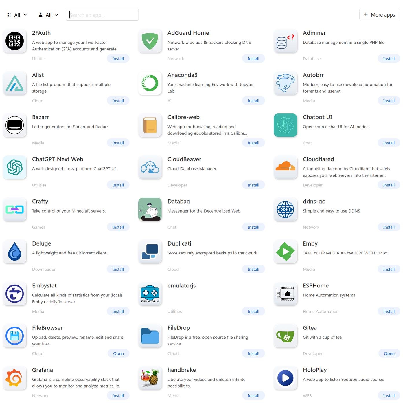 тут даже много приложений