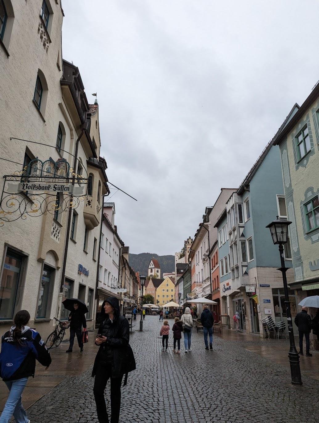Фюссен как город очень уютный