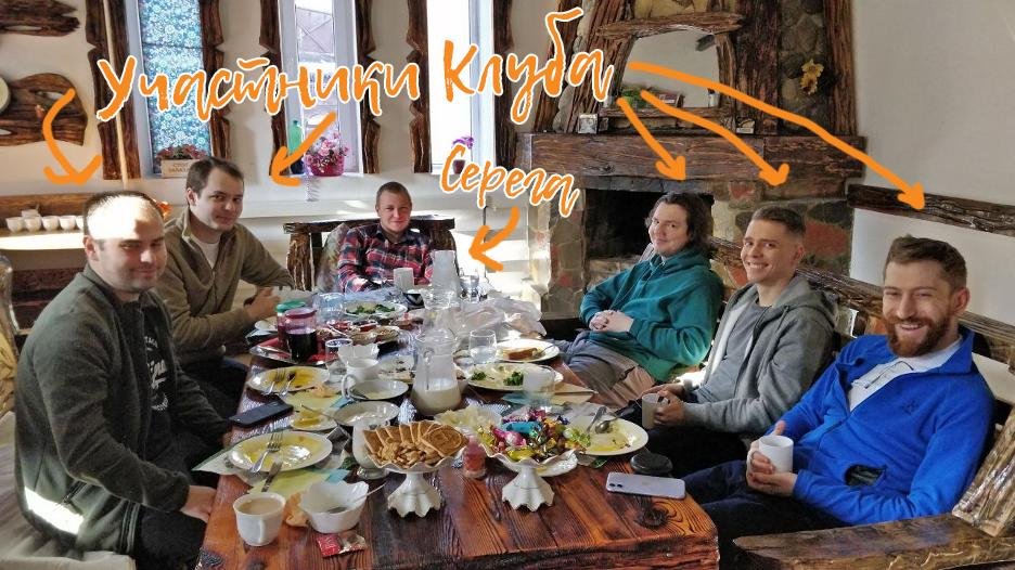 (почти полная) группа поездки