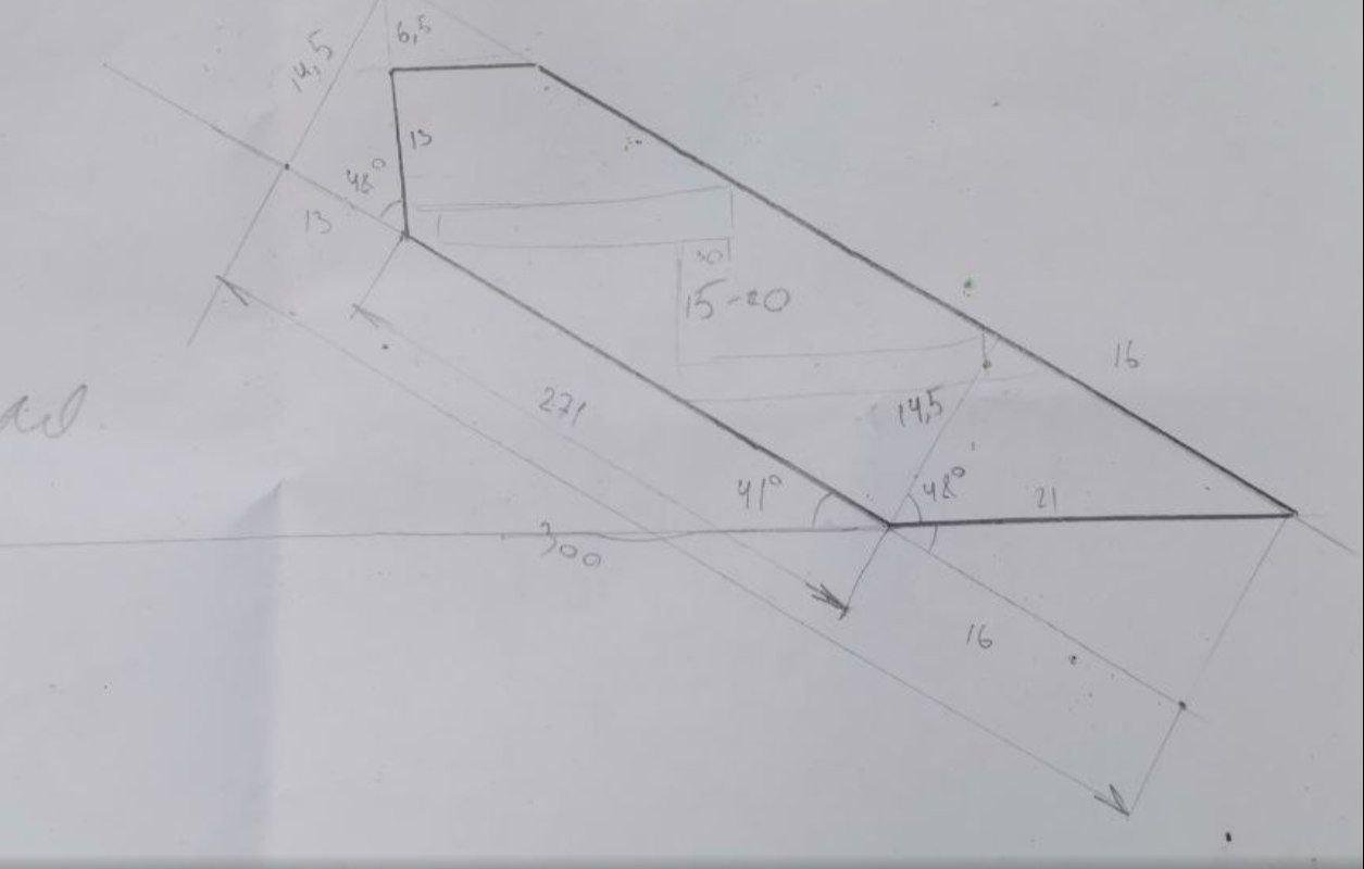 нашел все углы для отпила