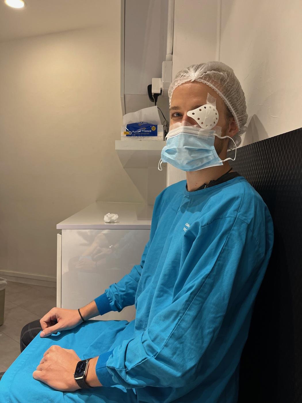 В ожидании я провёл порядка 2.5 часов и всё это время было очень страшно ☹️