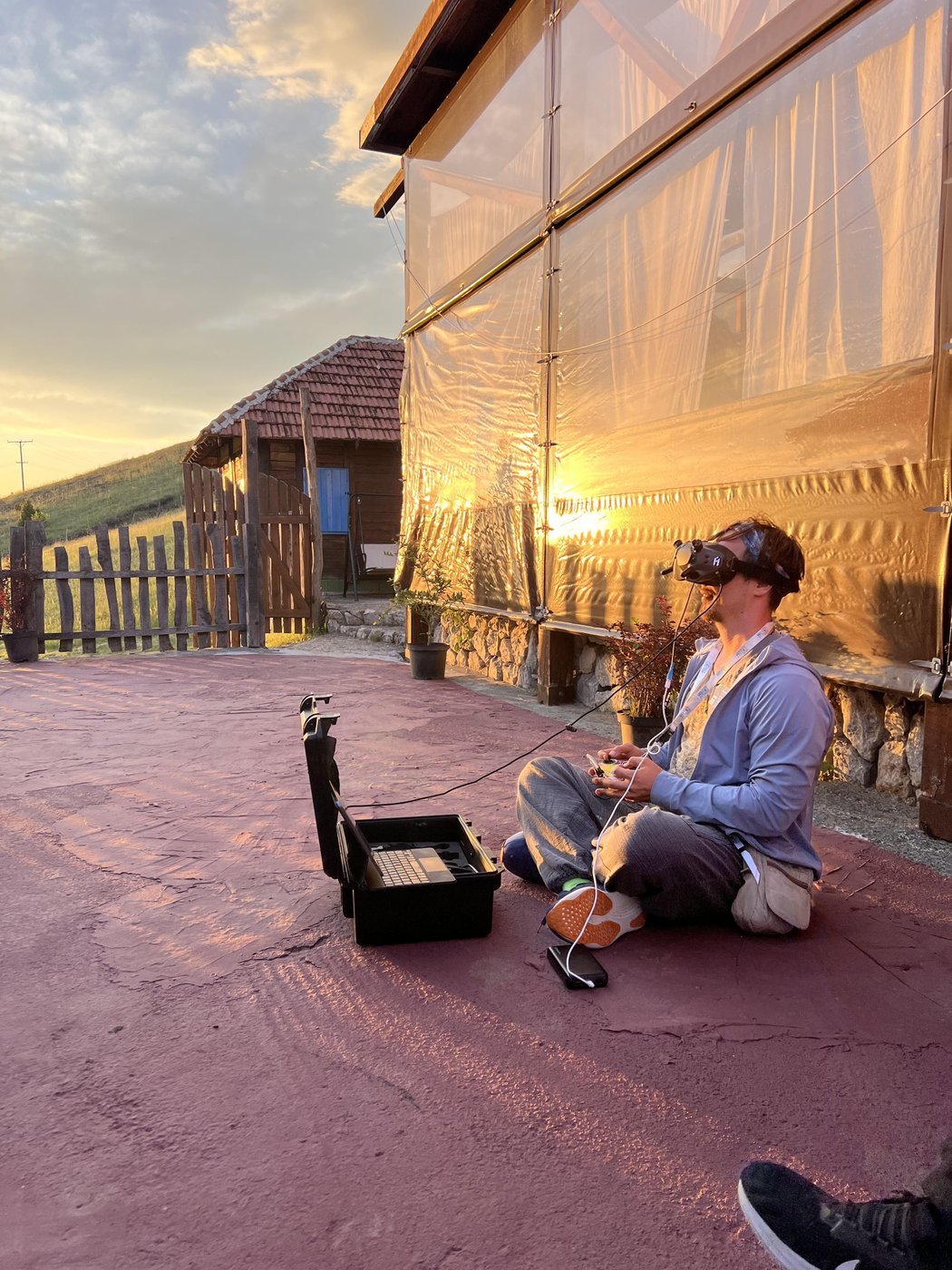 Петя в киберпанке живёт