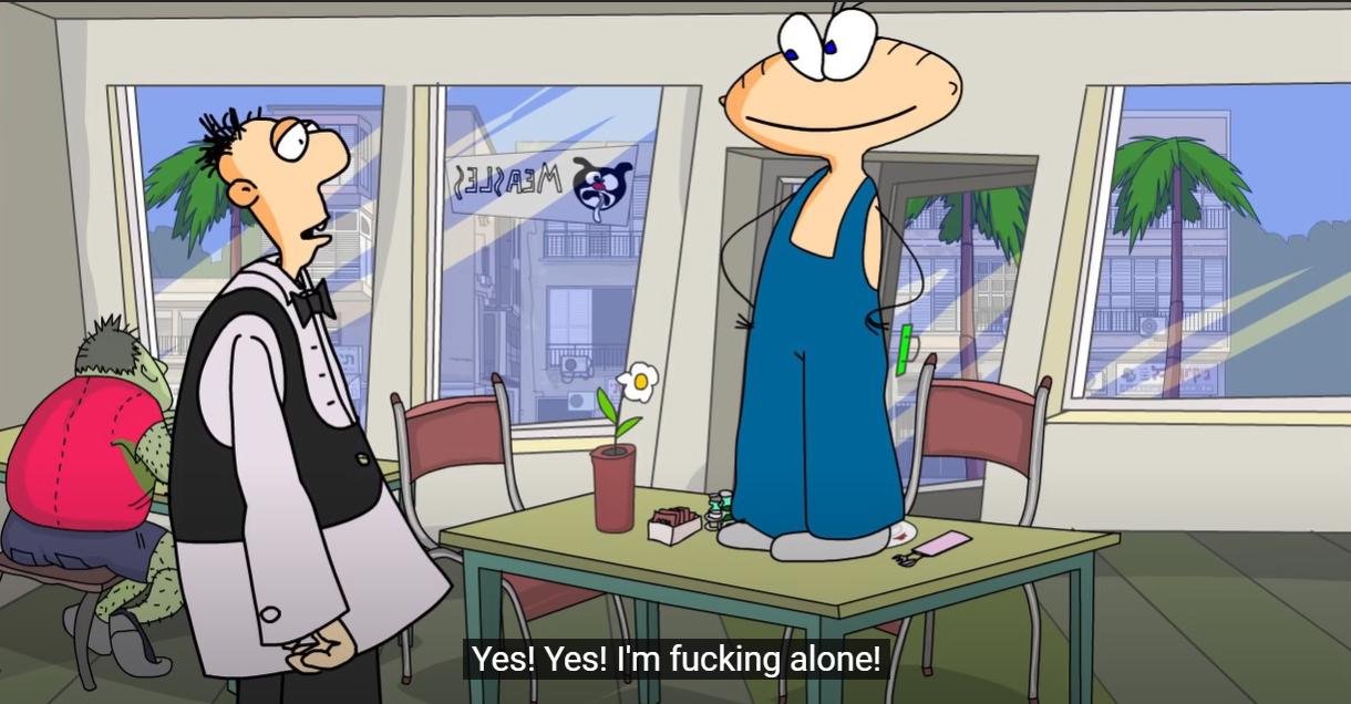 Я один fucking alone!