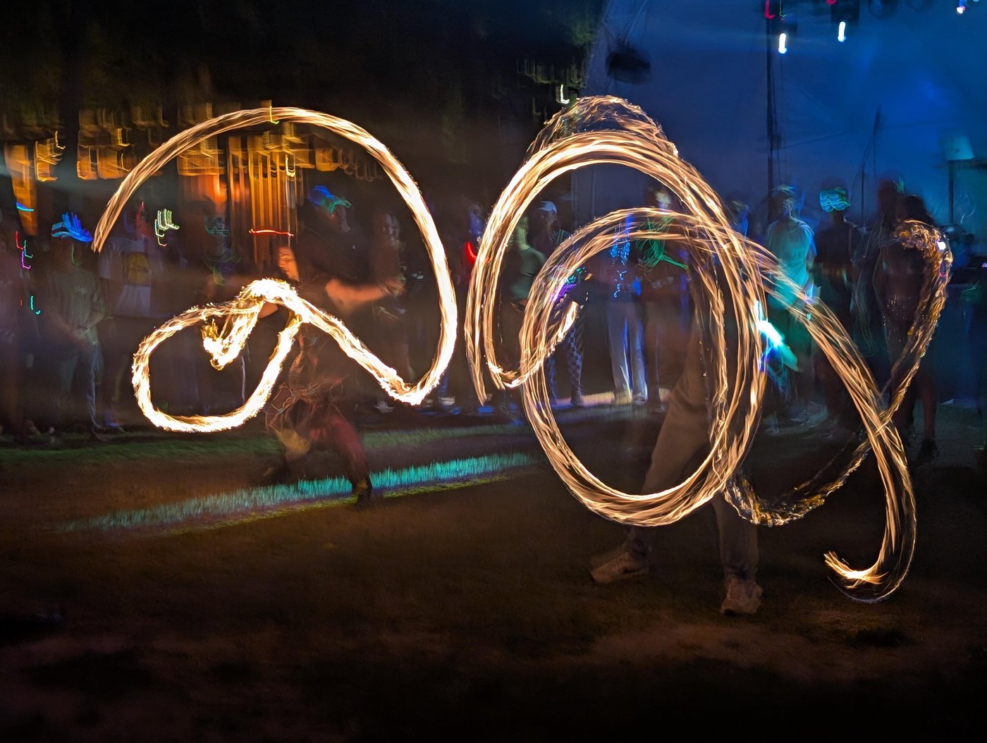 Куда же без фаер-шоу от Пети @skywinder и Камиля @kamilsafin95