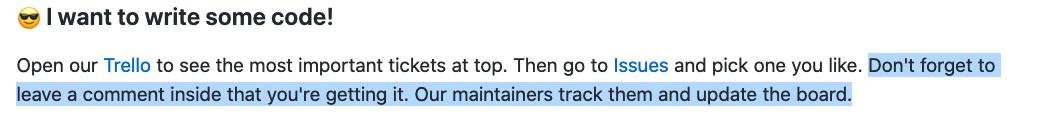 Если прочитать Ридми (достаточно только секции про contribution, там это есть.<br>
