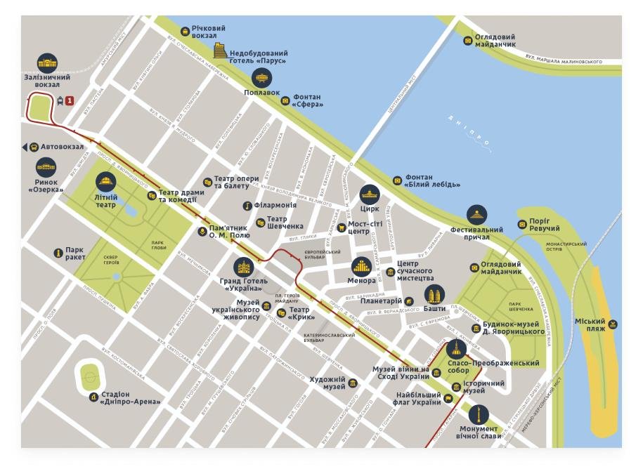 Основные достопримечательности для туристов