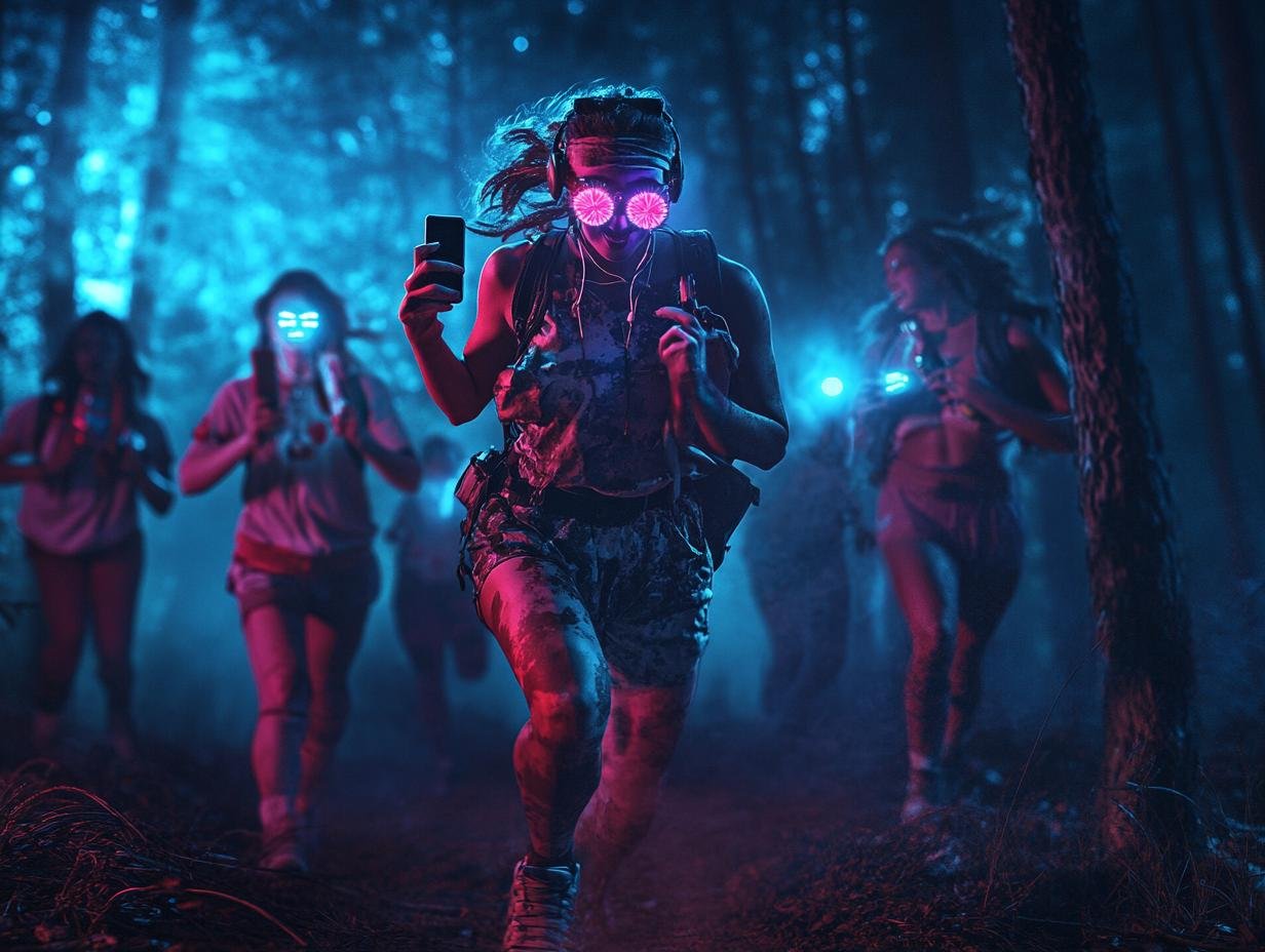 В моём сознании это выглядело как-то так. И это в целом реальный кейс — в скаутской организации мы много раз посылали детей возраста 14+ группами по два-три человека на ориентирование в лес в полной темноте. И все возвращались целыми. Вероятно, потому что были трезвыми (я надеюсь).